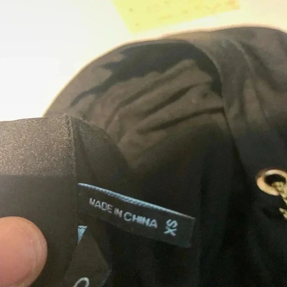 Marciano Long Sleeve Shirt Black Size XS - Picture 4 of 4